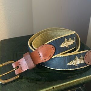 Classic Leather Man Ltd top grain leather belt SNOOK